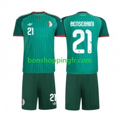 Maillot Extérieur Algérie Ramy Bensebaini 21 2026 Manches Courtes Jeune Enfant(+shorts)