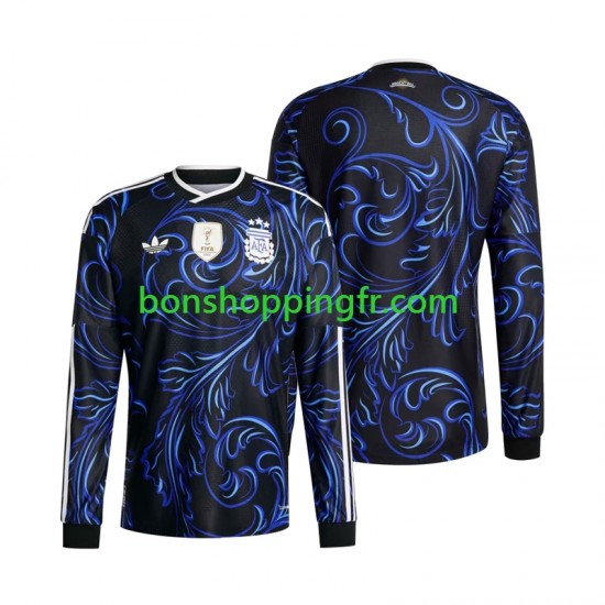 Maillot Extérieur Argentine World Cup 2026 Manches Longues Homme