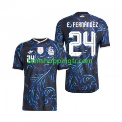 Maillot Extérieur Argentine Enzo Fernandez 24 World Cup 2026 Manches Courtes Homme