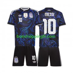 Maillot Extérieur Argentine Lionel Messi 10 World Cup 2026 Manches Courtes Jeune Enfant(+shorts)