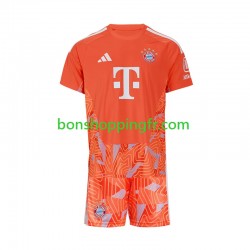 Maillot Extérieur Bayern Munich Gardien 2026-2027 Manches Courtes Jeune Enfant(+shorts)