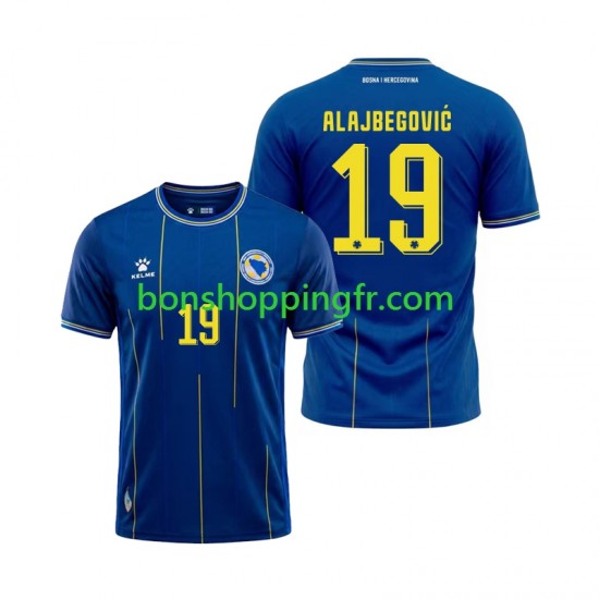 Maillot Domicile Bosnie-Herzégovine Kerim Alajbegovic 19 World Cup 2026 Manches Courtes Homme