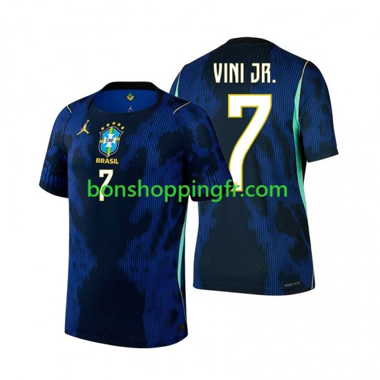 Maillot Extérieur Brésil Vinicius Junior 7 World Cup 2026 Manches Courtes Homme