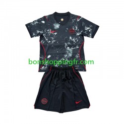 Maillot Extérieur Canada World Cup 2026 Manches Courtes Jeune Enfant(+shorts)