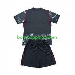 Maillot Extérieur Canada World Cup 2026 Manches Courtes Jeune Enfant(+shorts)
