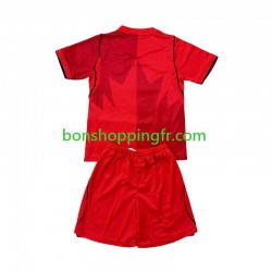 Maillot Domicile Canada World Cup 2026 Manches Courtes Jeune Enfant(+shorts)