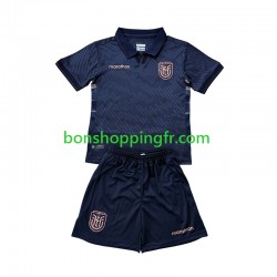 Maillot Extérieur Ecuador World Cup 2026 Manches Courtes Jeune Enfant(+shorts)