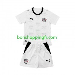Maillot Extérieur Égypte World Cup 2026 Manches Courtes Jeune Enfant(+shorts)