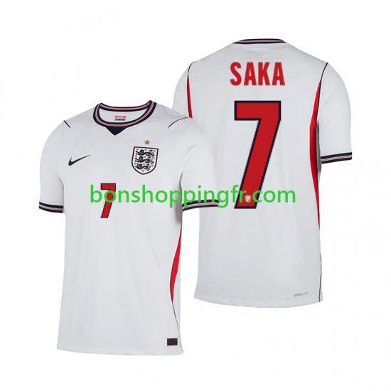 Maillot Domicile Angleterre Bukayo Saka 7 World Cup 2026 Manches Courtes Homme