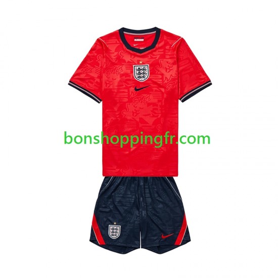 Maillot Extérieur Angleterre World Cup 2026 Manches Courtes Jeune Enfant(+shorts)