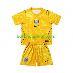 Maillot 4ème Angleterre Gardien World Cup 2026 Manches Courtes Jeune Enfant(+shorts)