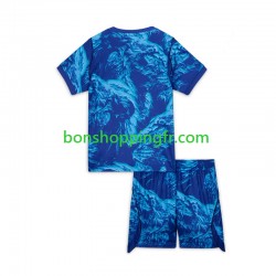 Maillot 3ème Angleterre Gardien World Cup 2026 Manches Courtes Jeune Enfant(+shorts)
