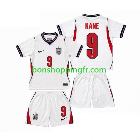 Maillot Domicile Angleterre Harry Kane 9 World Cup 2026 Manches Courtes Jeune Enfant(+shorts)