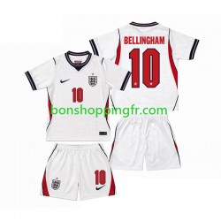 Maillot Domicile Angleterre Jude Bellingham 10 World Cup 2026 Manches Courtes Jeune Enfant(+shorts)