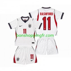 Maillot Domicile Angleterre Marcus Rashford 11 World Cup 2026 Manches Courtes Jeune Enfant(+shorts)