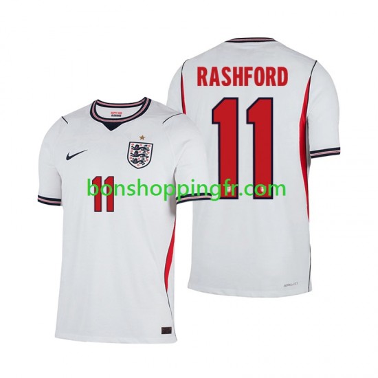Maillot Domicile Angleterre Marcus Rashford 11 World Cup 2026 Manches Courtes Homme