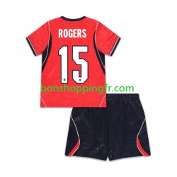 Maillot Extérieur Angleterre Morgan Rogers 15 World Cup 2026 Manches Courtes Jeune Enfant(+shorts)