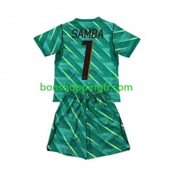 Maillot 3ème France Gardien Brice Samba 1 World Cup 2026 Manches Courtes Jeune Enfant(+shorts)
