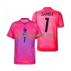 Maillot Extérieur France Gardien Brice Samba 1 World Cup 2026 Manches Courtes Homme