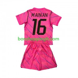 Maillot Extérieur France Gardien Mike Maignan 16 World Cup 2026 Manches Courtes Jeune Enfant(+shorts)