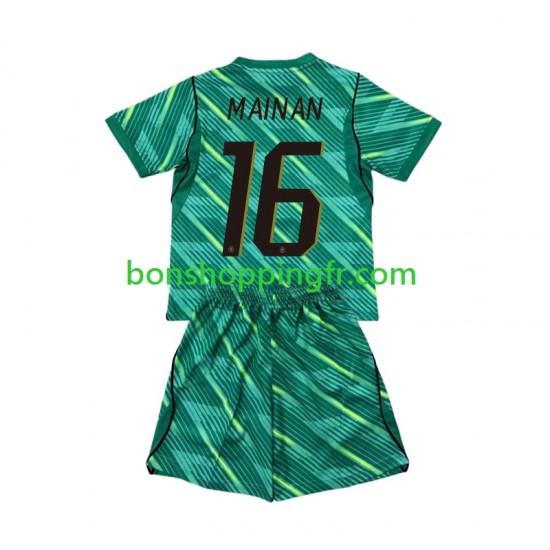 Maillot 3ème France Gardien Mike Maignan 16 World Cup 2026 Manches Courtes Jeune Enfant(+shorts)