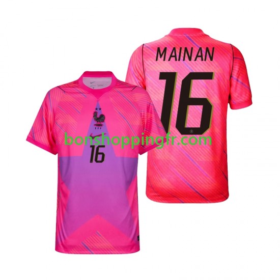 Maillot Extérieur France Gardien Mike Maignan 16 World Cup 2026 Manches Courtes Homme