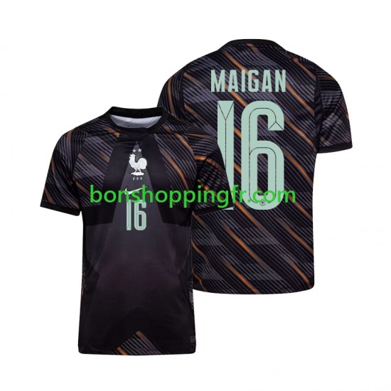 Maillot Domicile France Gardien Mike Maignan 16 World Cup 2026 Manches Courtes Homme