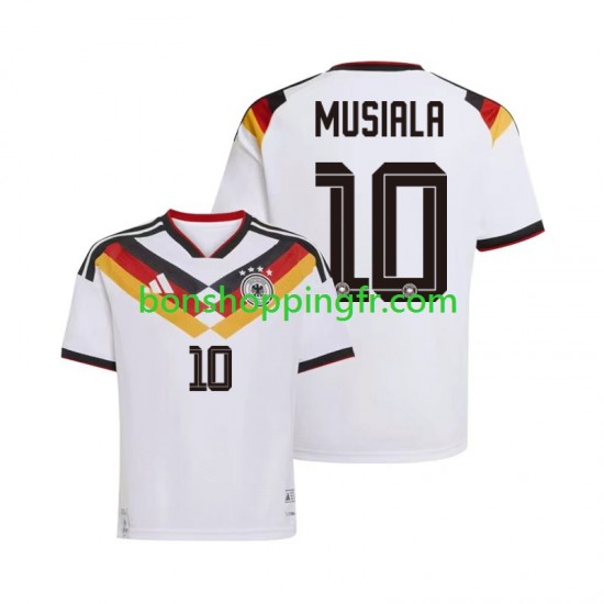 Maillot Domicile Allemagne Jamal Musiala 10 World Cup 2026 Manches Courtes Homme