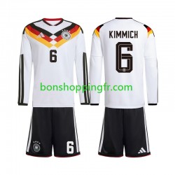 Maillot Domicile Allemagne Joshua Kimmich 6 World Cup 2026 Manches Longues Jeune Enfant(+shorts)