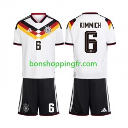 Maillot Domicile Allemagne Joshua Kimmich 6 World Cup 2026 Manches Courtes Jeune Enfant(+shorts)
