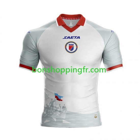 Maillot Extérieur Haiti World Cup 2026 Manches Courtes Homme