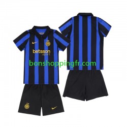 Maillot Domicile Inter Milan 2026-2027 Manches Courtes Jeune Enfant(+shorts)