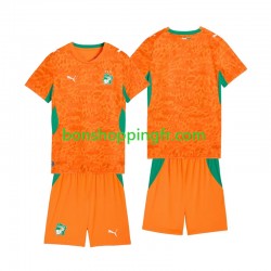 Maillot Domicile Côte d'Ivoire World Cup 2026 Mens Manches Courtes Jeune Enfant(+shorts)