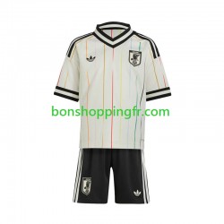 Maillot Extérieur Japon World Cup 2026 Manches Courtes Jeune Enfant(+shorts)