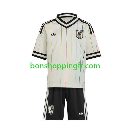 Maillot Extérieur Japon World Cup 2026 Manches Courtes Jeune Enfant(+shorts)
