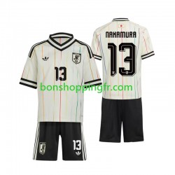 Maillot Extérieur Japon Keito Nakamura 13 World Cup 2026 Manches Courtes Jeune Enfant(+shorts)