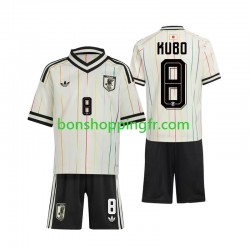 Maillot Extérieur Japon Kubo 8 World Cup 2026 Manches Courtes Jeune Enfant(+shorts)