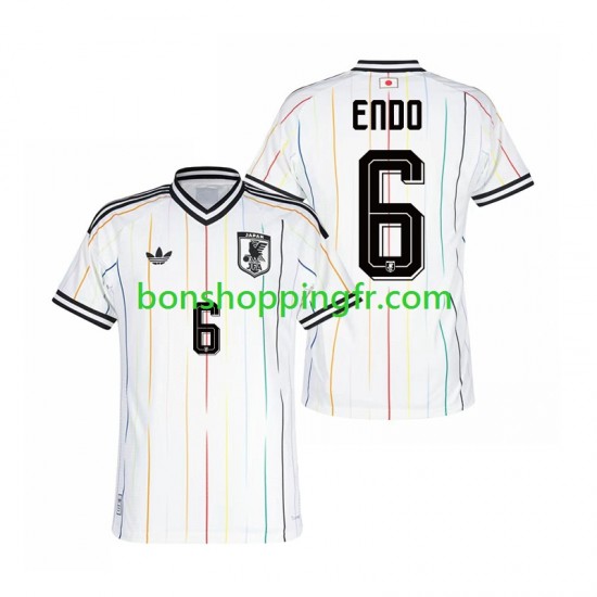 Maillot Extérieur Japon Wataru Endo 6 World Cup 2026 Manches Courtes Homme