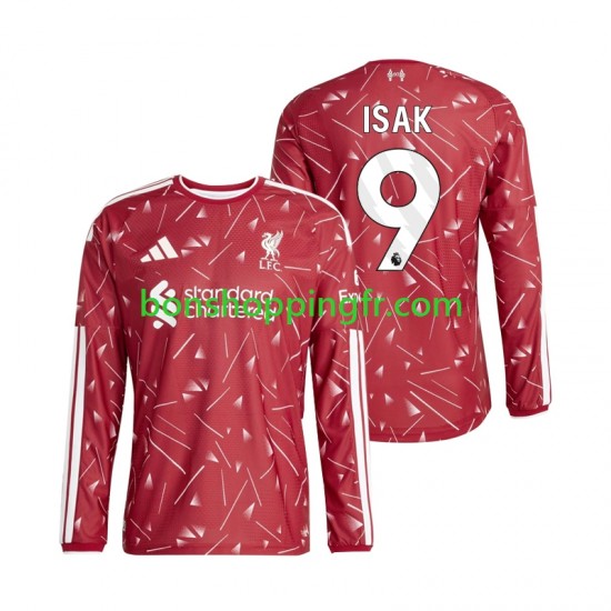 Maillot Domicile Liverpool Alexander Isak 9 2026-2027 Manches Longues Homme