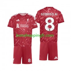 Maillot Domicile Liverpool Dominik Szoboszlai 8 2026-2027 Manches Courtes Jeune Enfant(+shorts)