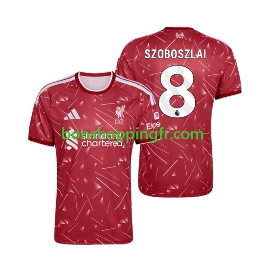 Maillot Domicile Liverpool Dominik Szoboszlai 8 2026-2027 Manches Courtes Homme