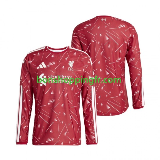 Maillot Domicile Liverpool 2026-2027 Manches Longues Homme