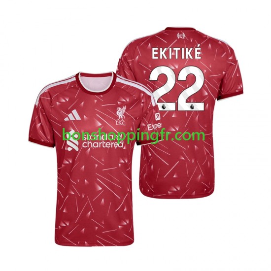 Maillot Domicile Liverpool Hugo Ekitike 22 2026-2027 Manches Courtes Homme