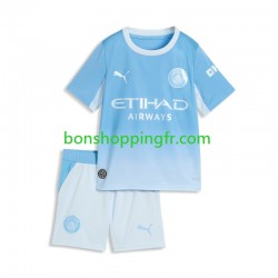 Maillot Domicile Manchester City 2026-2027 Manches Courtes Jeune Enfant(+shorts)