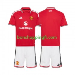 Maillot Domicile Manchester United 2026-2027 Manches Courtes Jeune Enfant(+shorts)