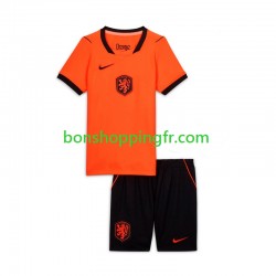 Maillot Domicile Pays-Bas World Cup 2026 Manches Courtes Jeune Enfant(+shorts)