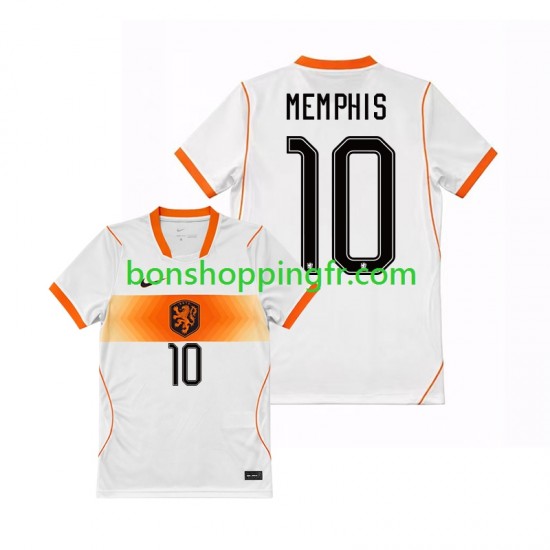 Maillot Extérieur Pays-Bas Memphis Depay 10 World Cup 2026 Manches Courtes Homme