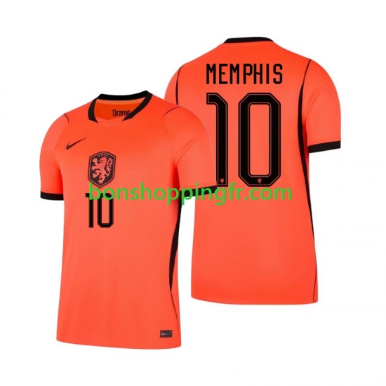 Maillot Domicile Pays-Bas Memphis Depay 10 World Cup 2026 Manches Courtes Homme