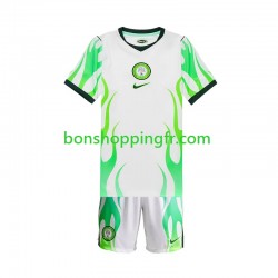 Maillot Extérieur Nigeria 2026 Manches Courtes Jeune Enfant(+shorts)