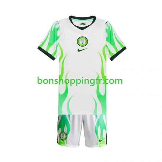 Maillot Extérieur Nigeria 2026 Manches Courtes Jeune Enfant(+shorts)